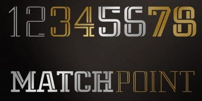 MatchPoint Font MatchPoint Font