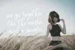 Mathulesy - Handwritten Font