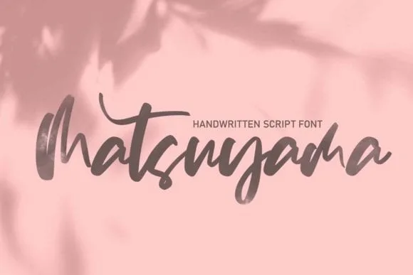 Matsuyama Font