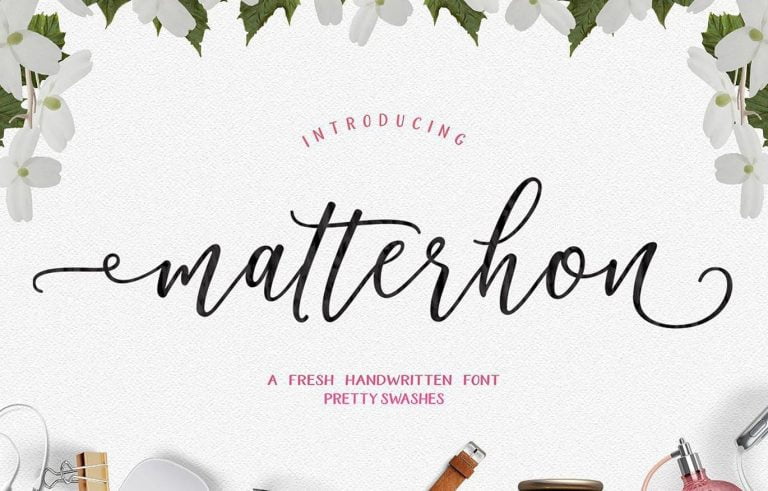 Matterhon Script Font Free Download