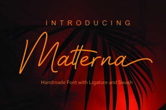 Matterna Font