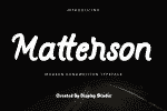 Matterson Font