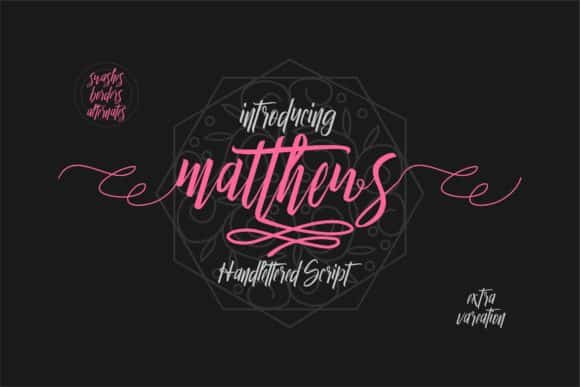 Matthews Font