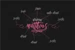 Matthews Font