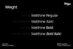 Matthine Font