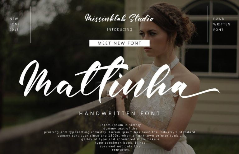 Mattinha Font Free Download