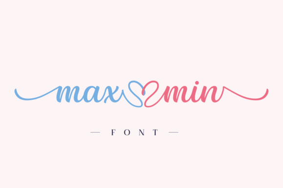 Max Min Font