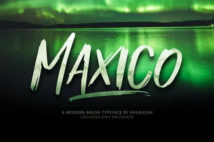 Maxico Brush Font