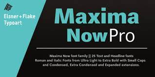Maxima Now TB Font