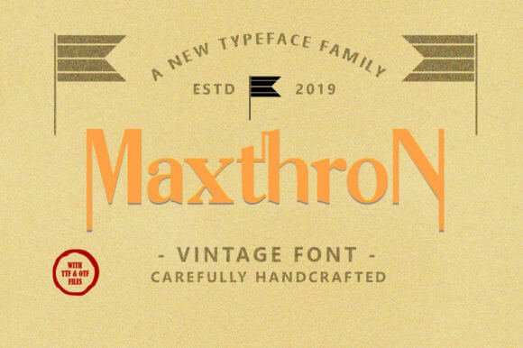 Maxthron Font Family