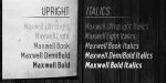 Maxwell Sans Font