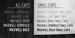 Maxwell Sans Small Caps Bold Font