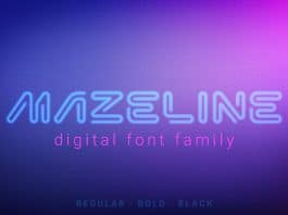 Mazeline Font