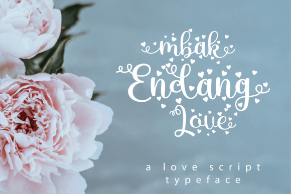 Mbak Endang Love Font
