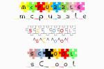McPuzzle Color Font