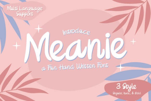 Meanie Font