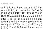 Mebinac Family Font