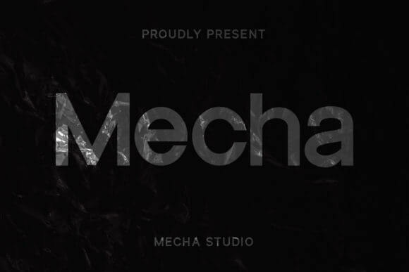 Mecha Font