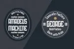 Mechanical Font