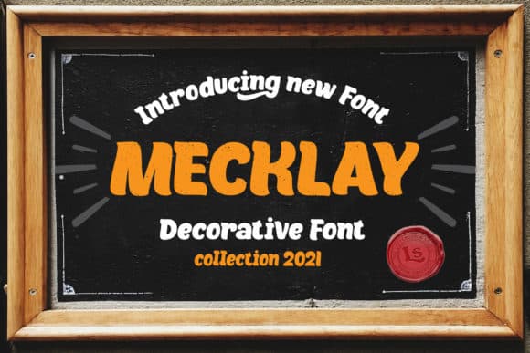 Mecklay Font