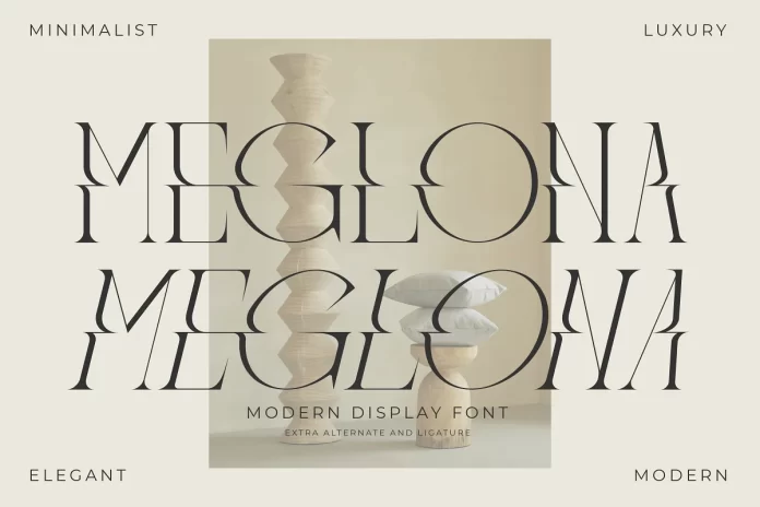 Meglona Modern and Stylish Serif Font
