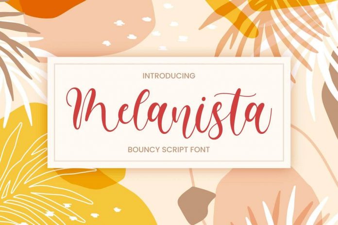 Melanista - Bouncy Script