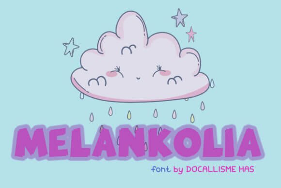 Melankolia Font