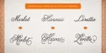 Melany Lane Font