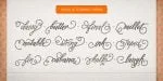 Melany Lane Font