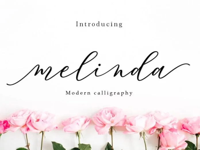 Melinda - Modern Calligraphy Font