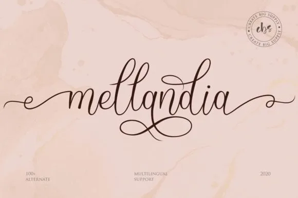 Mellandia Font