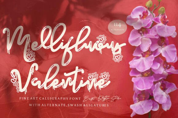Mellifluous Valentine Font