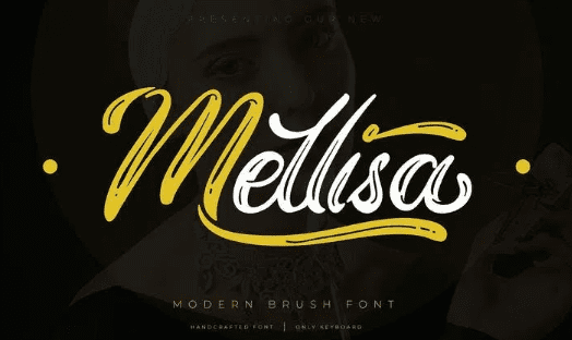 Mellisa Modern Brush Font