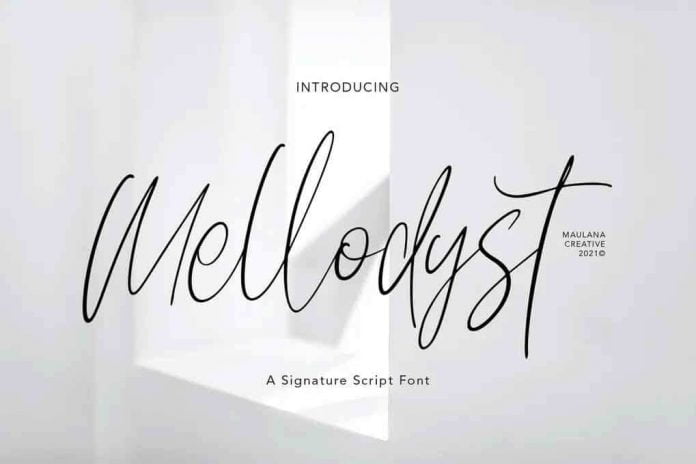 Mellodyst Signature Font