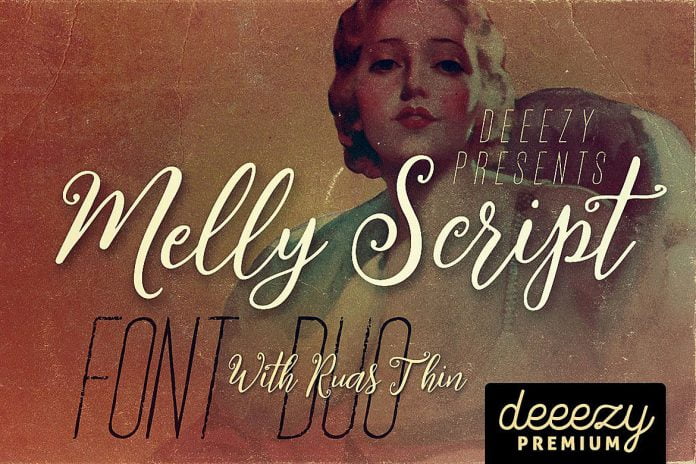 Melly Script Font Duo