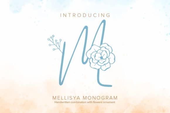 Mellysia Monogram Font