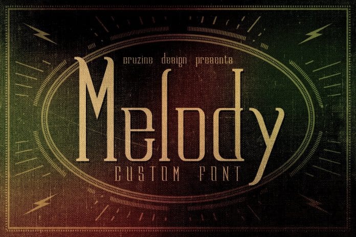 Melody Custom Font