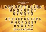 Melt Chocolate Font