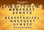Melt Chocolate Font