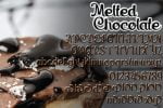 Melted Chocolate Font