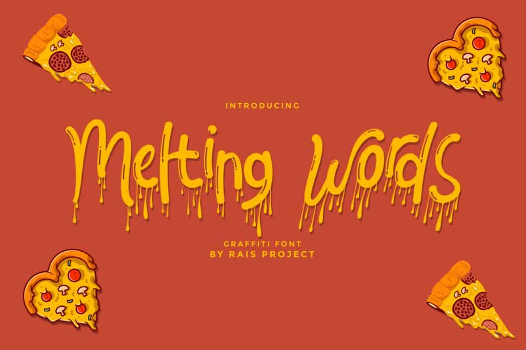 Melting Words Font