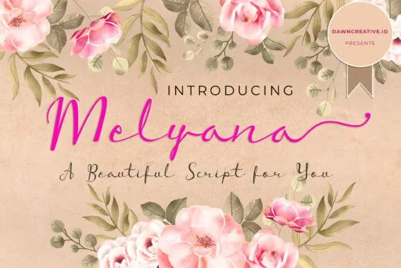 Melyana Font