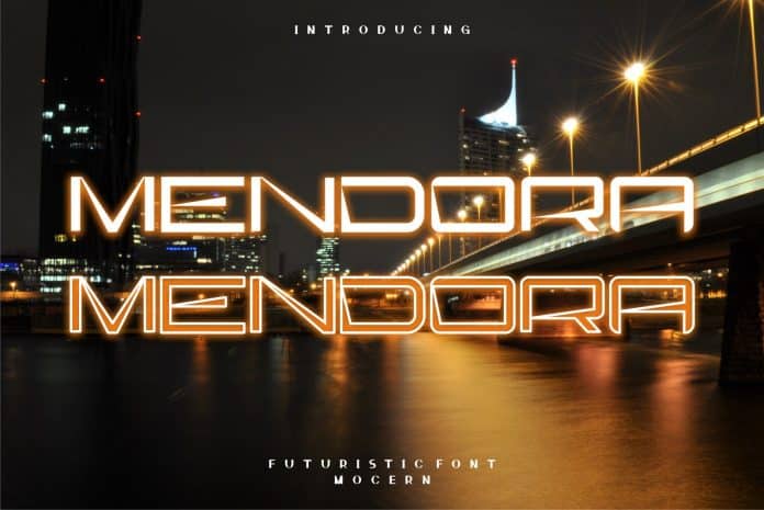 Mendora Display Font