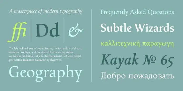 Mengelt Basel Antiqua Pro Font