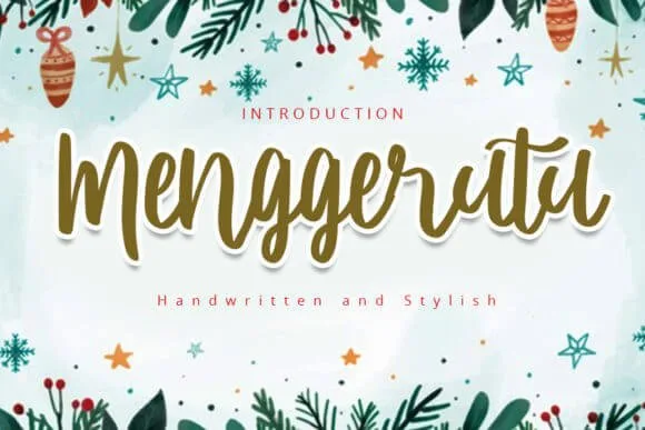 Menggerutu Font