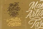 Menleader - Script font