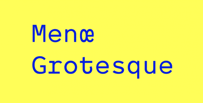 Menoe Grotesque Font