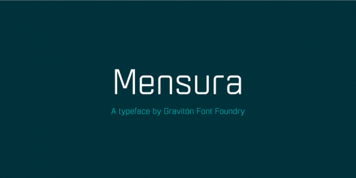Mensura Font Mensura Font
