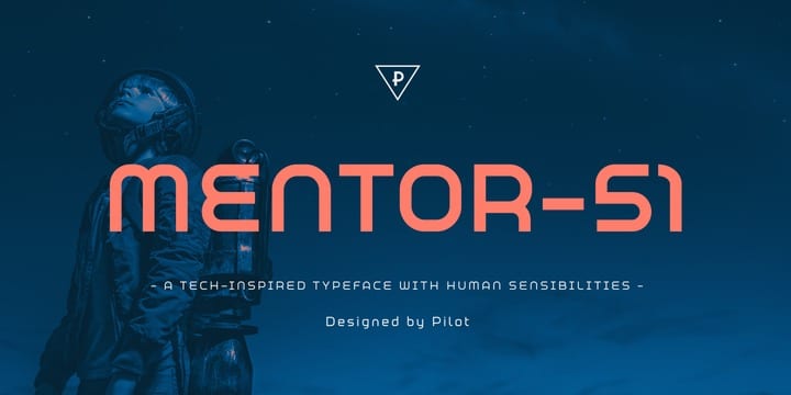 Mentor 51 Font