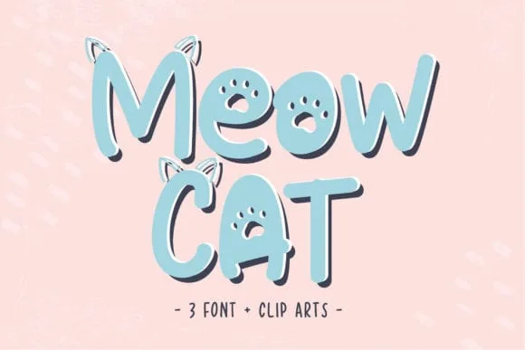 Meow Cat Font